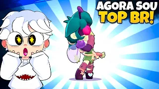 Passei 24 Horas Jogando de Angelo e Alcançei o Top BR no Brawl Stars