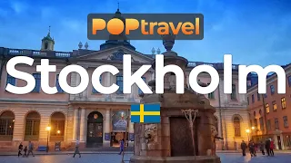 Walking in STOCKHOLM / Sweden 🇸🇪 - Central City to Old Town - 4K 60fps (UHD)