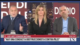 Luis Juez en El Diario De Leuco por @lanacion "Hay una conducta obstruccionista contra Milei"