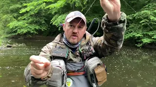 River fishing: Single rod set up for small stream versatility