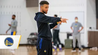 Stephen Curry Makes 103 Straight Threes at Warriors Practice