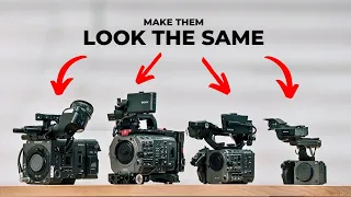 Color Matching All the Sony Cameras EASY