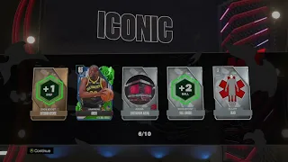 Opening Up Some ICONIC PACKS NBA 2K24 My Team No Money Spent #53