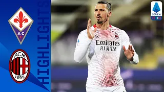 Fiorentina 2-3 Milan | Ibrahimovic Scores His 15th Goal This Season In 5-Goal THRILLER | Serie A TIM