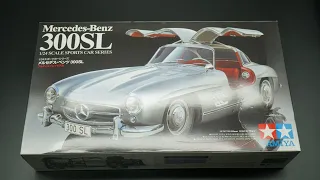 Tamiya 1/24 Scale Mercedes-Benz 300SL Components.