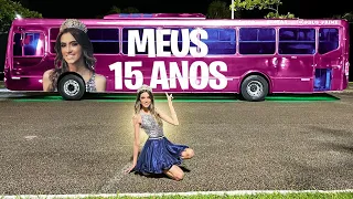 COMPREI UM ÔNIBUS E FIZ MINHA FESTA DE 15 ANOS | VLOG DA FESTA