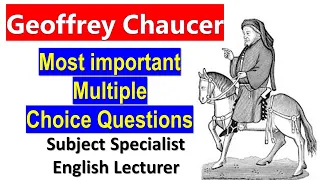 Geoffrey Chaucer Multiple choice for Preparation in Urdu/Hindi I Geoffrey Chaucer Most Repeated Mcqs