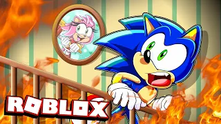 🏡 Sonic's HOUSE FIRE!! | Brookhaven RP (ROBLOX)