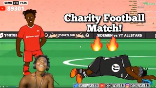 iShowSpeed reacts to Sidemen Charity Match (Cartoon Edition)