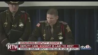 Thousands attend funeral service for Deputy Carl Koontz