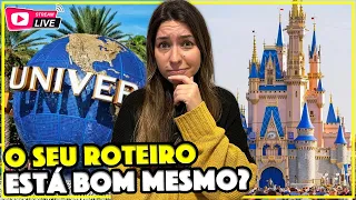 ANALISANDO ROTEIROS PARA ORLANDO EM 2024 - ROTEIRO TURISTORLANDO #8