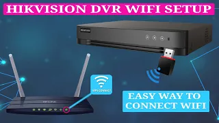 hikvision her dvr wifi connection with internet modem router using WPS setup
