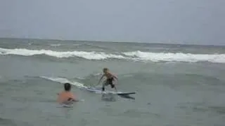 6 year old surfer