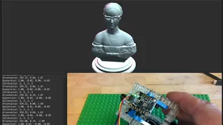 BNO055 9-DOF Orientation Sensor demo @adafruit @johnedgarpark #adafruit