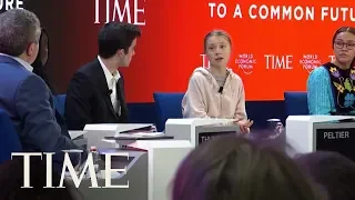 Greta Thunberg Joins Youth Activists On TIME Panel At Davos | TIME