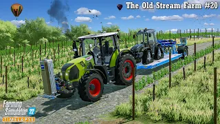 Taking Care of Animals. Buying The Vineyard & Equipment🔸The Old Stream Farm #20🔸Farming Simulator 22