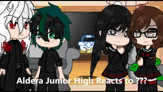 II Aldera Junior High Reacts to... II Shigaraki and Deku II NO SHIP II Manga Spoilers? II