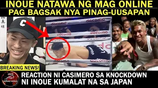 INOUE Natawa Ng Mag ONLINE Pag Bagsak Nya Pinag-uusapan, Kalat Na Sa Japan Reaction Ni CASIMERO