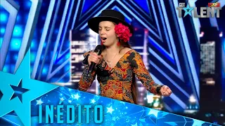 Esta NIÑA te dejará en SHOCK con su VOZARRÓN cantando FLAMENCO | Inéditos | Got Talent España 2021