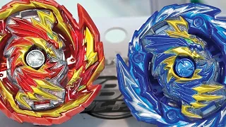 RED VS BLUE | Master Diabolos .Gn SKY DRAGON Ver. Unboxing & Battle! | Beyblade Burst GT/Rise