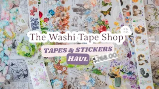 The Washi Tape Shop Haul | Vintage, Floral & Cute Washi & PET Tapes ✨