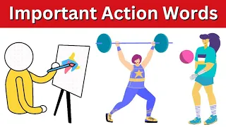 Actions Words for Kids | Learn Action Verb for Kids | Action Verb | #KidsCartoonEducation