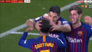 barcelona vs sevilla 6 -1 All Goals & Highlights 30 Jan 2019