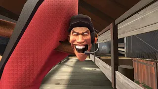 My sisters first animation ( she doesn't like scout ) [SFM]