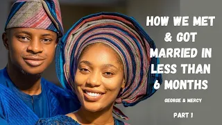 How we met & got married in less than six months |Cute couple share story of their marriage miracle