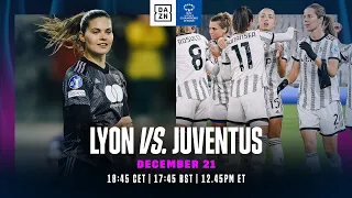 Lyon vs. Juventus | Match En Intégralité De La 6e Journée De L'UEFA Women's Champions League