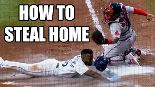 How did Randy Arozarena Steal Home vs. Red Sox