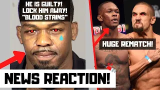 Jon Jones Is A Monster! God Help His Fiancee! Adesanya vs Whittaker 2 Prediction - MMA News Reaction