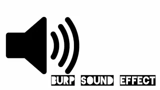 Burp sound effect/Отрыжка звук