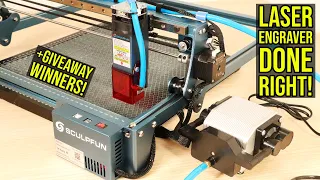 Brand New Sculpfun S10 Laser Engraver Will Cut Anything You Throw at It! (Review and Test)