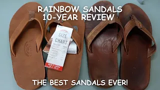 Rainbow Sandals | 10-Year Review | The Best Sandals Ever!