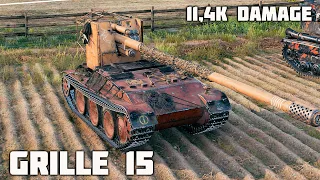 Grille 15 WoT – 7Kills, 11,4K Damage