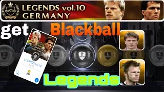 GERMANY LEGENDS Vol. 10 Pack Opening in PES 2018 Mobile(get one blackball)