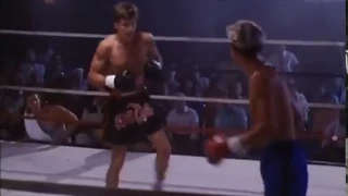 Gary Daniels fight scenes 2 Lorenzo Lamas "Final Impact" (1992) martial arts action movie archives