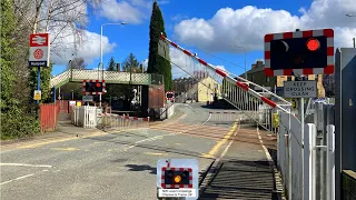 Huncoat Level Crossing & Station, Lancashire