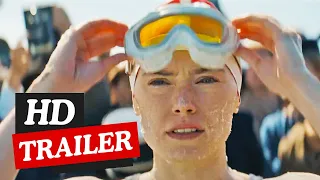 Young Woman And The Sea Official Trailer (2024) Disney+
