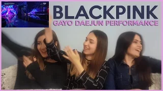 BLACKPINK - WHISTLE & PLAYING WITH FIRE 2016 SBS GAYO DAEJUN PERFORMANCES REACTION
