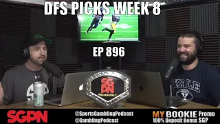 NFL Week 8 DFS Picks - Sports Gambling Podcast (Ep. 896)