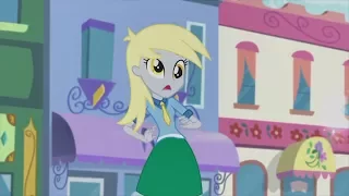 Equestria Girls but only when Derpy Hooves is on screen