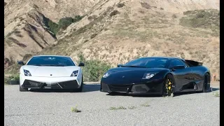 Street Race: Murcielago VS Gallardo Superleggera!