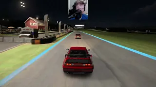 Will Soft Tires Last in C Class? Honda CRX at VIR in the Night (Forza Motorsport)