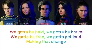 You and me- Descendants 2 (lyrics)