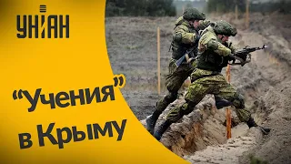 Перемещения военной техники в Крыму