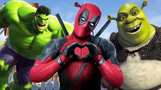 Hello Neighbor - My New Neighbor Hulk Shrek Deadpool History Gameplay Walkthrough