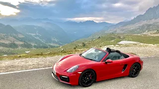 OVER THE ALPS IN SEARCH OF ITALIAN COFFEE! Porsche Boxster 3.4 GTS 981 #porscheboxster