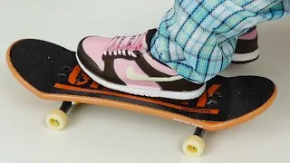 Christmas Gifts | New Finger Skateboard | New Finger Nike Shoes | Finger Skateboarding | Tech Deck